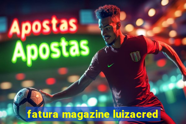 fatura magazine luizacred